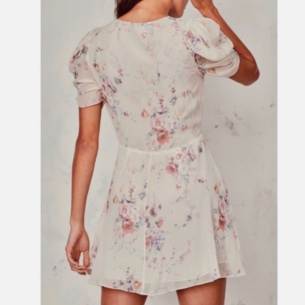 ♥️… LoveShackFancy Cora Silk Dress. Size Large Retail- $425 - Picture 8 of 8